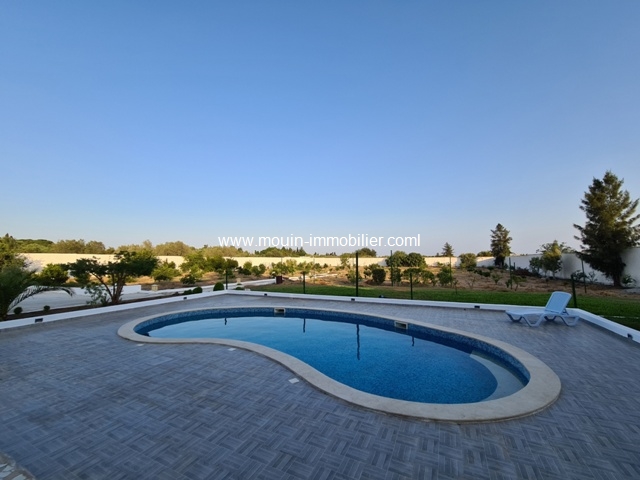 Location annuelle Maison/Villa HAMMAMET TUNISIE  