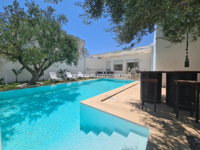 Location annuelle Maison/Villa HAMMAMET TUNISIE  