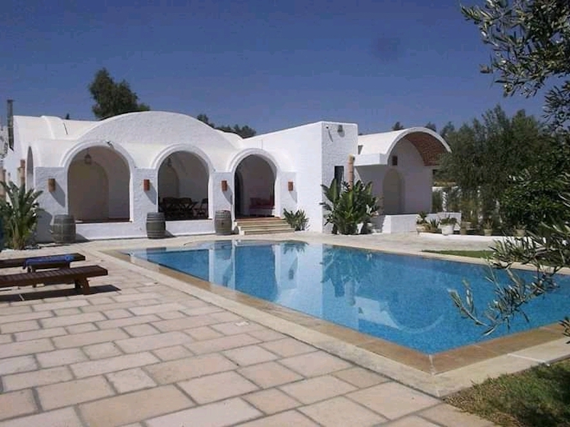 Location annuelle Maison/Villa HAMMAMET TUNISIE  