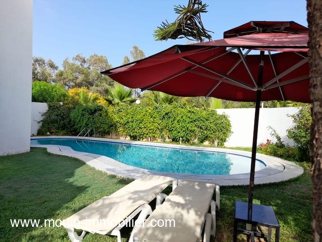 Location annuelle&nbsp;Maison/Villa&nbsp;HAMMAMET&nbsp;TUNISIE&nbsp;&nbsp;