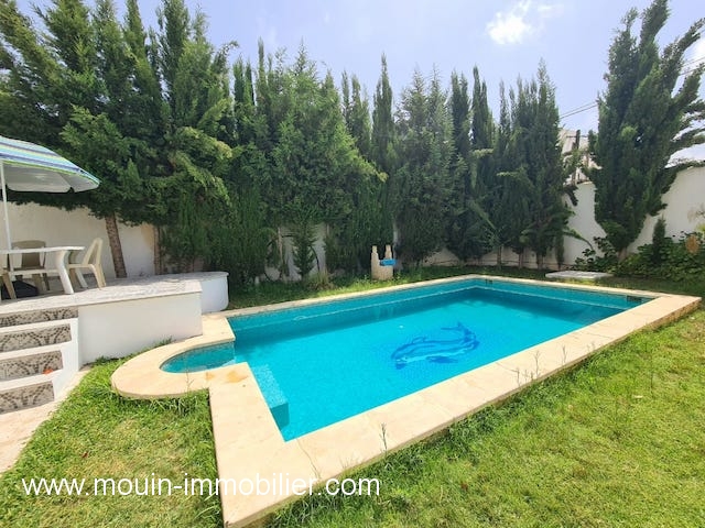 Location annuelle&nbsp;Maison/Villa&nbsp;HAMMAMET&nbsp;TUNISIE&nbsp;&nbsp;