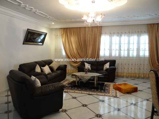 Location annuelle Maison/Villa HAMMAMET TUNISIE  