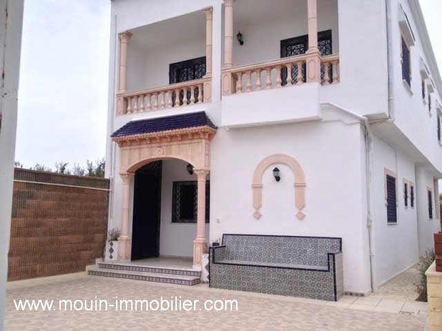 Location annuelle Maison/Villa HAMMAMET TUNISIE  