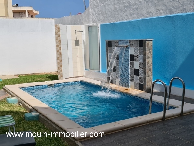 Location annuelle Maison/Villa HAMMAMET TUNISIE  
