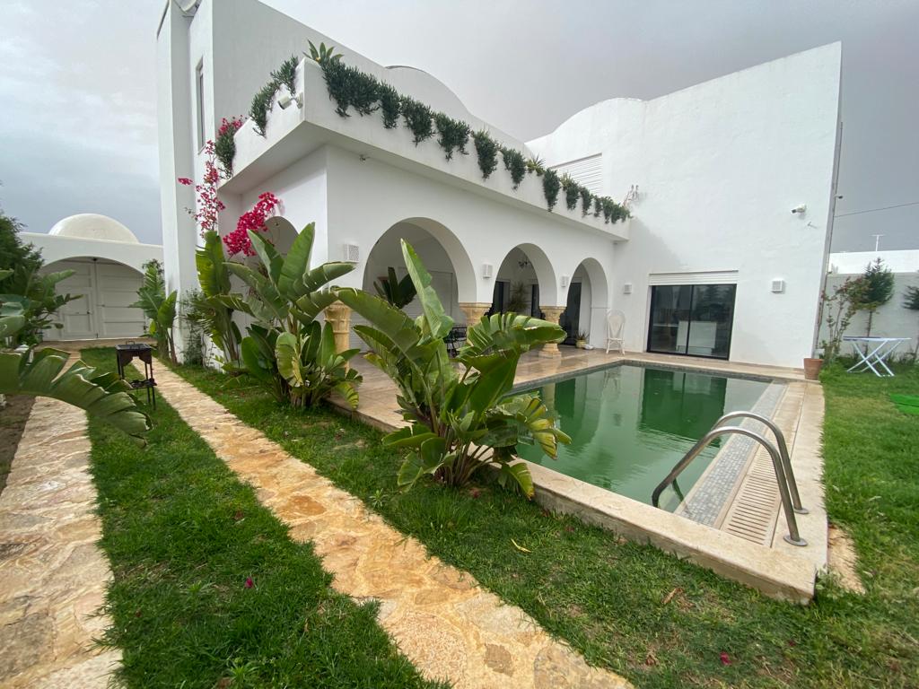 Location annuelle Maison/Villa HAMMAMET TUNISIE  