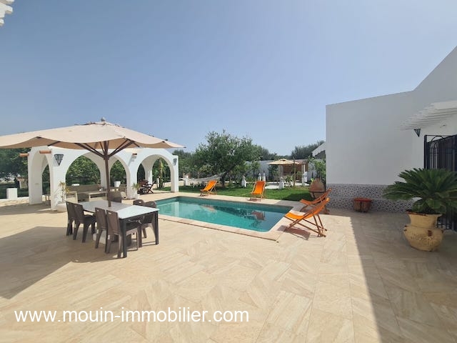 Location annuelle Maison/Villa HAMMAMET TUNISIE  