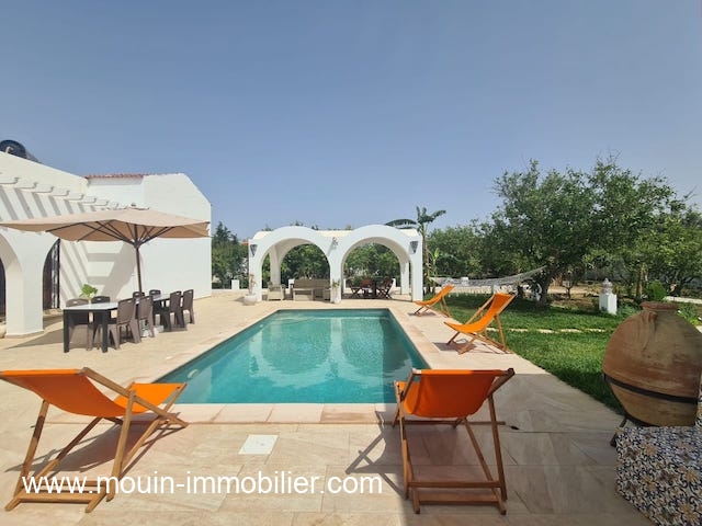 Location annuelle Maison/Villa HAMMAMET TUNISIE  
