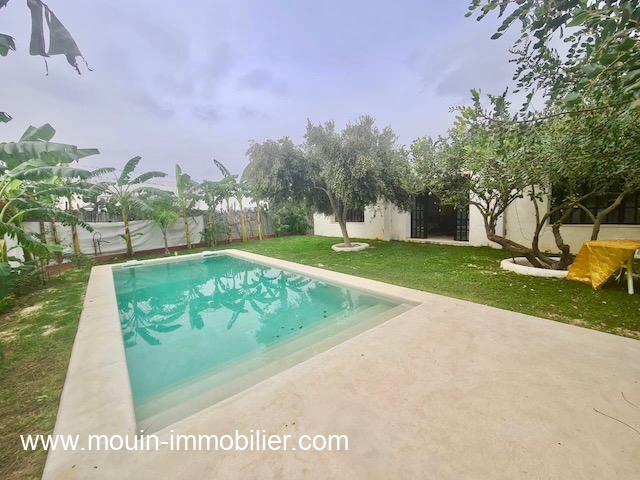 Location annuelle Maison/Villa HAMMAMET TUNISIE  