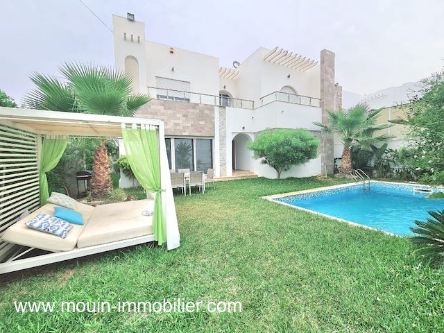 Location annuelle Maison/Villa HAMMAMET TUNISIE  
