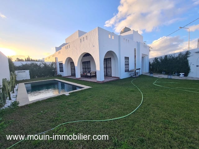 Location annuelle Maison/Villa HAMMAMET TUNISIE  