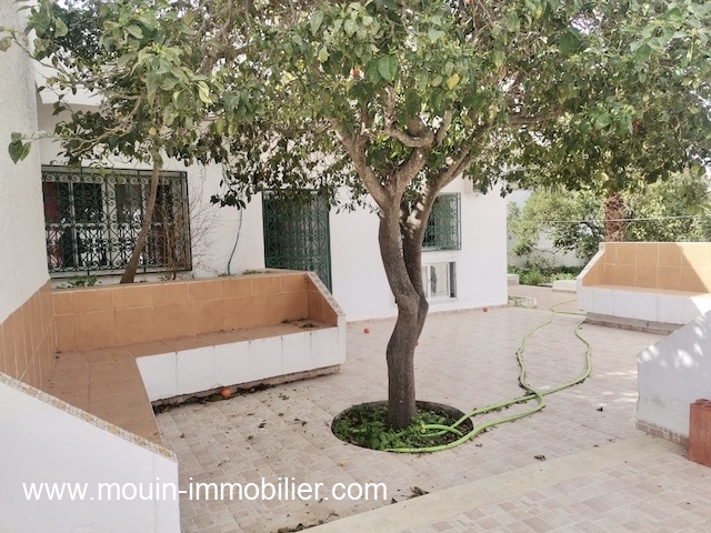 Location annuelle Maison/Villa HAMMAMET TUNISIE  