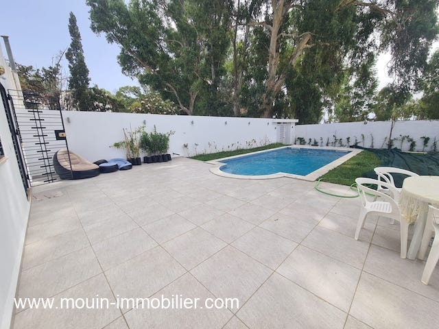 Location annuelle Maison/Villa HAMMAMET TUNISIE  