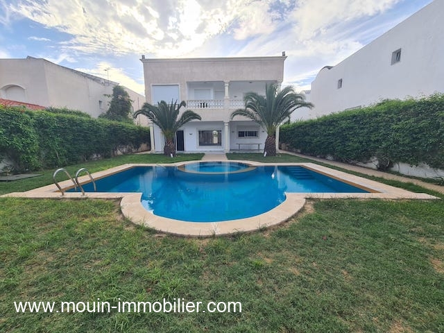 Location annuelle Maison/Villa HAMMAMET TUNISIE  