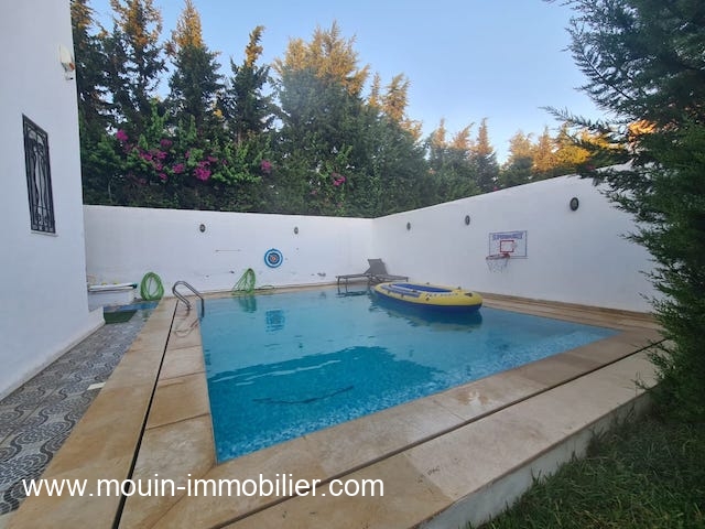 Location annuelle Maison/Villa HAMMAMET TUNISIE  