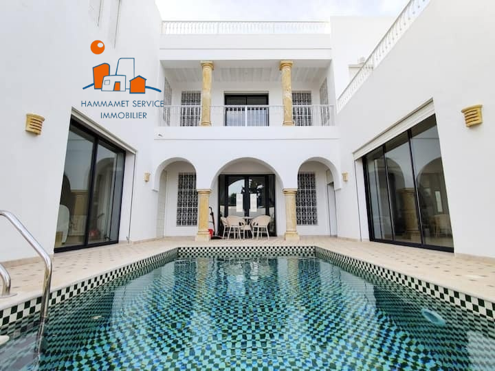 Location annuelle&nbsp;Maison/Villa&nbsp;HAMMAMET&nbsp;TUNISIE&nbsp;&nbsp;
