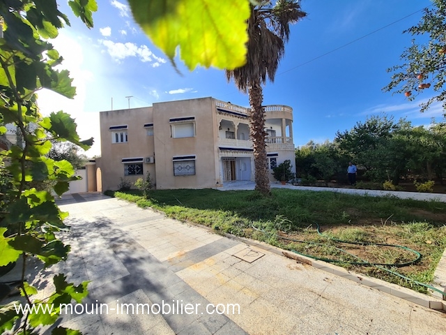Location annuelle&nbsp;Maison/Villa&nbsp;HAMMAMET BARAKET ESSAHEL&nbsp;TUNISIE&nbsp;&nbsp;