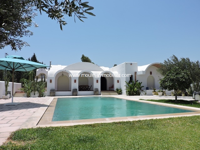 Location annuelle Maison/Villa HAMMAMET BIRBOUREGBA TUNISIE  