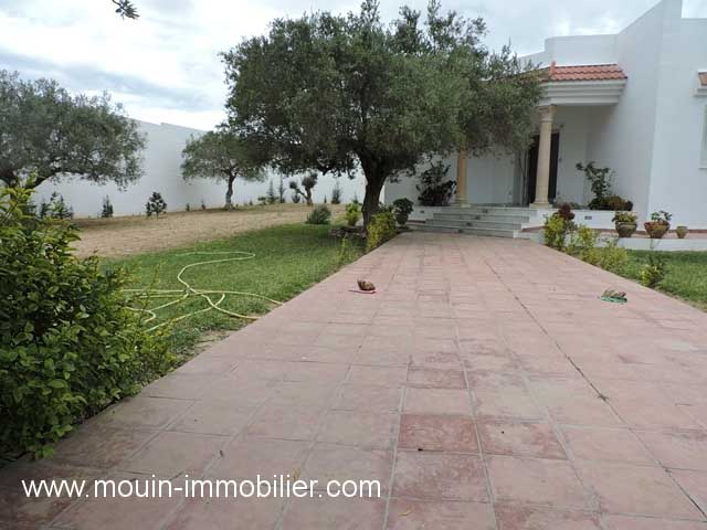 Location annuelle Maison/Villa HAMMAMET EL BESBASSIA TUNISIE  