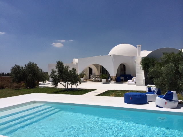Location annuelle Maison/Villa HAMMAMET EL MENCHAR TUNISIE  