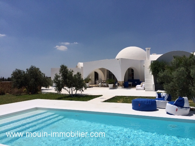 Location annuelle Maison/Villa HAMMAMET EL MONCHAR TUNISIE  