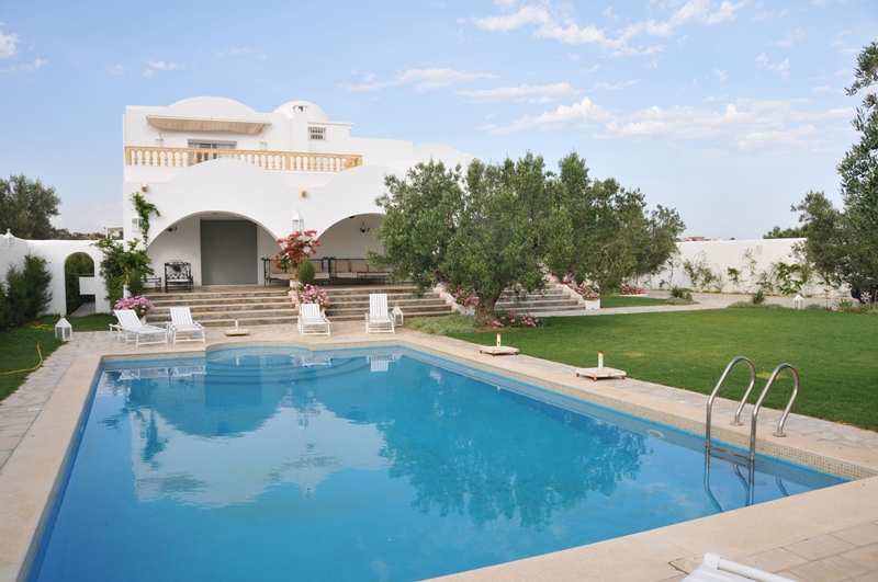 Location annuelle Maison/Villa HAMMAMET MONCHAR TUNISIE  