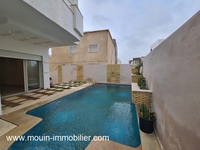 Location annuelle Maison/Villa HAMMAMET MREZKA TUNISIE  