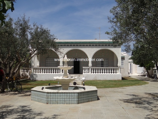 Location annuelle Maison/Villa HAMMAMET NORD - SIDI MAHERSI TUNISIE  