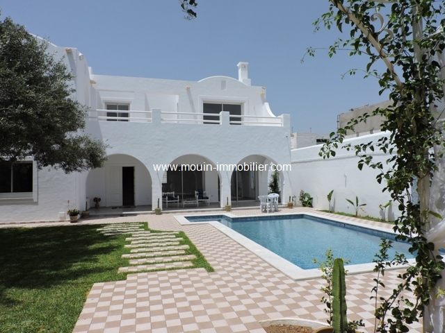 Location annuelle Maison/Villa HAMMAMET NORD TUNISIE  