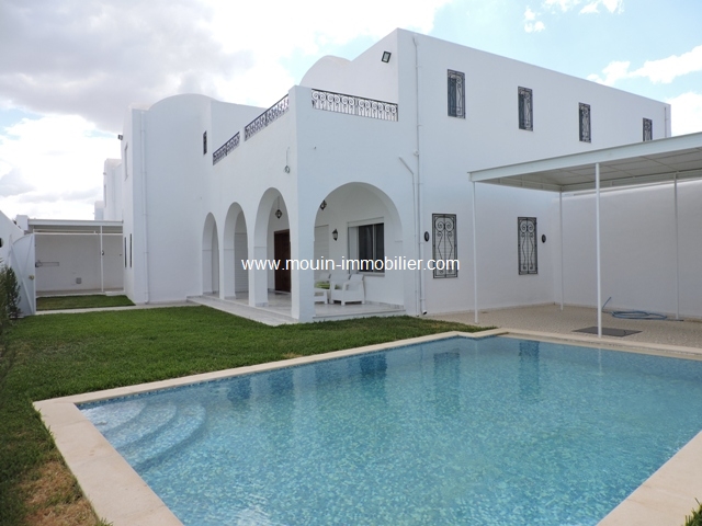 Location annuelle Maison/Villa HAMMAMET NORD TUNISIE  