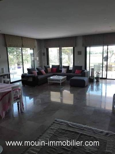 Location annuelle Maison/Villa HAMMAMET NORD TUNISIE  