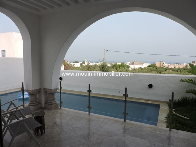 Location annuelle Maison/Villa HAMMAMET NORD TUNISIE  