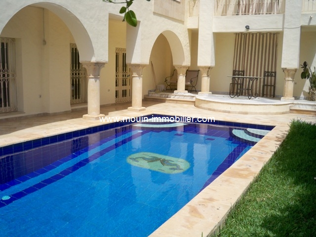 Location annuelle Maison/Villa HAMMAMET NORD TUNISIE  