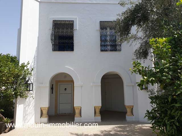 Location annuelle Maison/Villa HAMMAMET NORD TUNISIE  