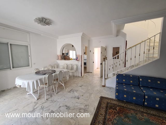 Location annuelle Maison/Villa HAMMAMET NORD TUNISIE  