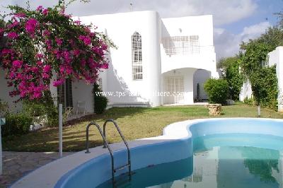 Location annuelle Maison/Villa HAMMAMET-RESIDENCE JANNET TUNISIE  
