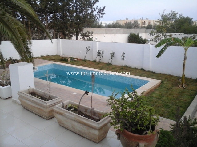 Location annuelle Maison/Villa HAMMAMET SUD TUNISIE  