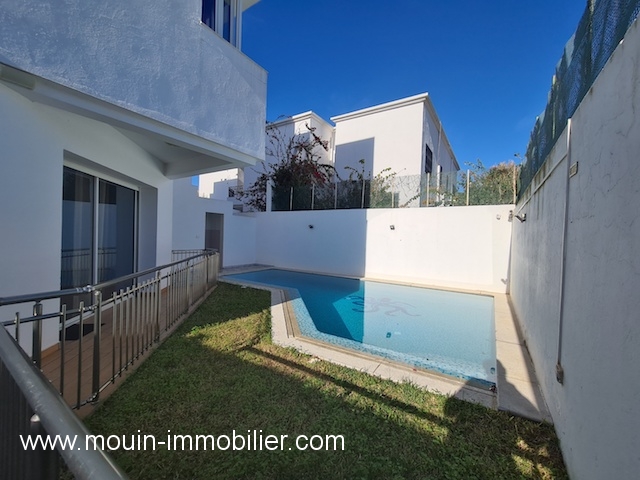 Location annuelle Maison/Villa HAMMAMET SUD TUNISIE  