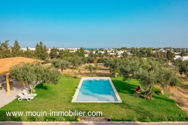 Location annuelle Maison/Villa HAMMAMET SUD TUNISIE  