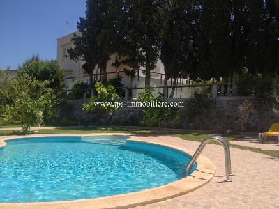 Location annuelle&nbsp;Maison/Villa&nbsp;HAMMAMET&nbsp;TUNISIE&nbsp;&nbsp;