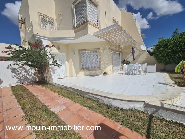 Location annuelle Maison/Villa JINEN HAMMAMET TUNISIE  