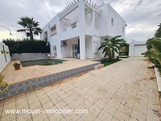 Location annuelle Maison/Villa JINEN HAMMAMET TUNISIE  