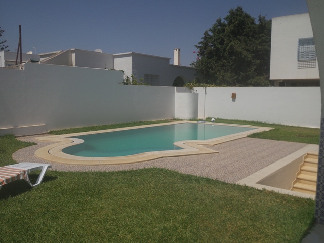 Location annuelle Maison/Villa SIDI MAHRSI NABEUL TUNISIE  