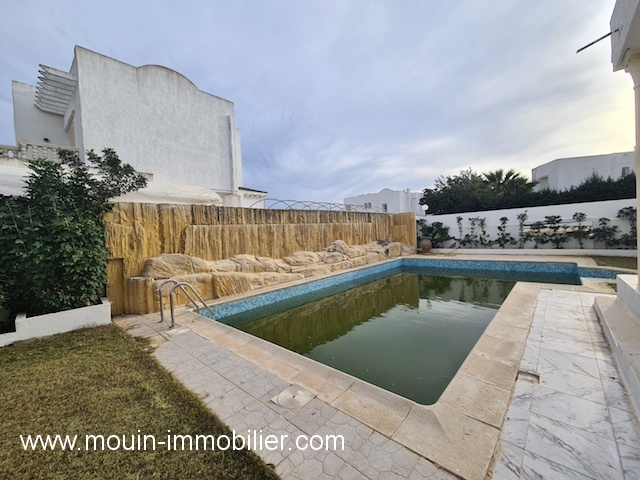 Location annuelle Maison/Villa YASMINE HAMMAMET TUNISIE  