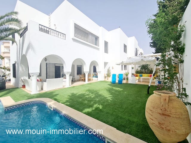 Location annuelle Maison/Villa YASMINE HAMMAMET TUNISIE  