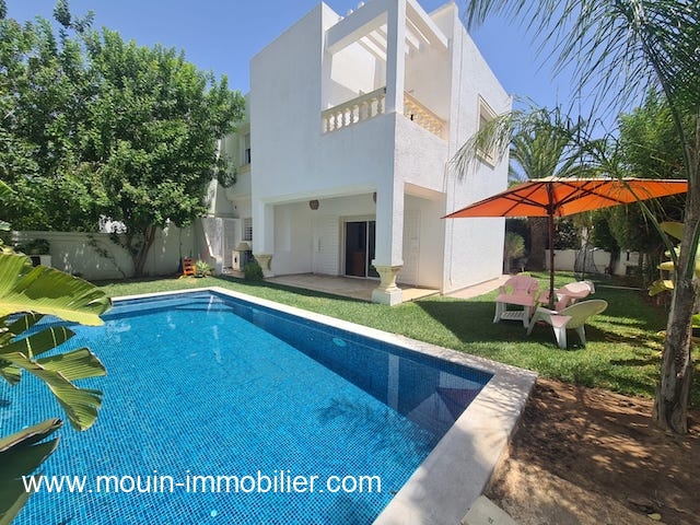 Location annuelle&nbsp;Maison/Villa&nbsp;YASMINE HAMMAMET&nbsp;TUNISIE&nbsp;&nbsp;