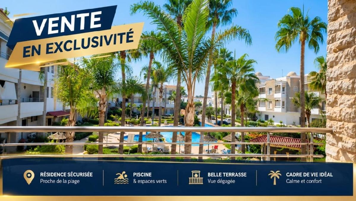 Vente&nbsp;Appartement&nbsp;SKHIRATE&nbsp;MAROC&nbsp;&nbsp;