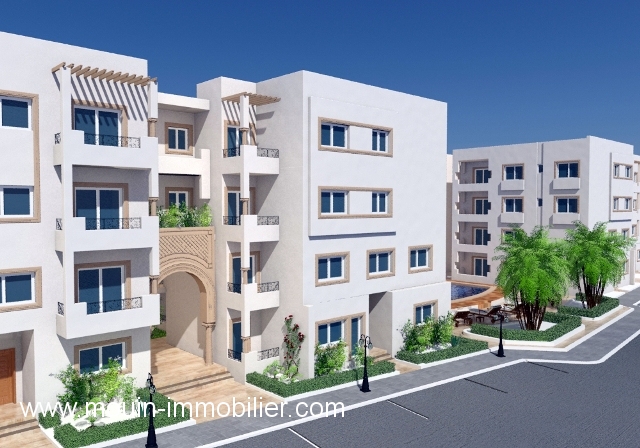 Vente Appartement HAMMAMET SUD TUNISIE  