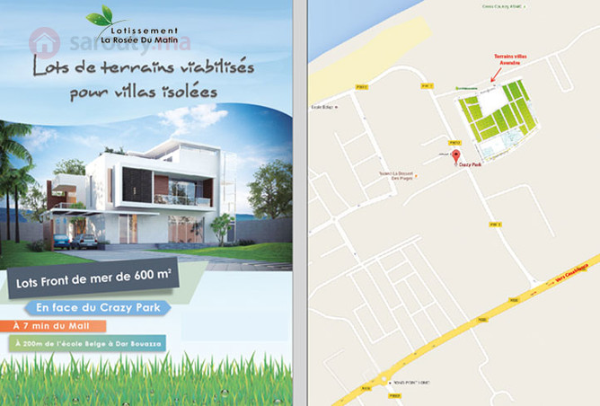 Vente Terrain CASABLANCA MAROC  