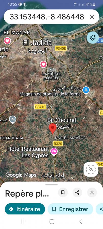 Vente&nbsp;Terrain&nbsp;EL JADIDA&nbsp;MAROC&nbsp;&nbsp;