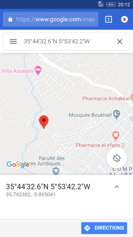 Vente Terrain TANGER MAROC  